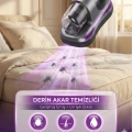 HERŞEYTREND UV Işık Teknolojili Güçlü Motorlu Yatak Temizleme Cihazı