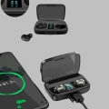 1800 mAh Güçlü Şarj Kutusu ile Bluetooth Kulaklık Seti