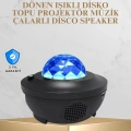 Bluetooth & USB Müzik Çalar Gece Lambası – 50 m² Kapsama, Uzaktan Kumanda