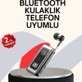 MikroSD Kartlı, Titreşimli Uyarılı Bluetooth 5.2 Kulaklık