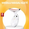 7 Renk LED Işık Terapili Cilt Bakım Cihazı USB Şarjlı
