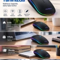 8 10 Metre Menzilli Şarj Edilebilir Kablosuz Mouse