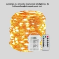 8 Fonksiyonlu Uzaktan Kumandalı Günışığı Perde Peri Led Dekoratif Işık