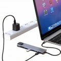 8 Port Çoklayıcı Macbook Ile Uyumlu Çoğaltıcı Type-C dönüştürücü TF SD kart