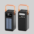 80000 mAh Güneş Enerjili Powerbank 4 Kablolu Type C Lightning Micro USB