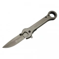 8000b Anahtar Görünümlü Siyah Kamp Çakı 19 Cm - Otomatik, Metal Sap