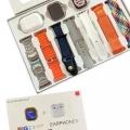 9 Ultra Akıllı Saat 49mm 2inç Ekran 7 Kordonlu ve Bluetooth Kulaklık