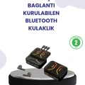 ABS Malzeme Bluetooth Kulaklık – 20 Gün Standby Süresi