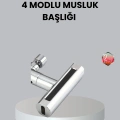 ABS Pirinç Alaşımlı Musluk Başlığı 4 Modlu 360° Dönebilen ve Ekonomik