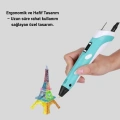 ABS ve PLA Filament Destekli 3D Yazıcı Kalem