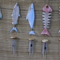 Ahşap Balıklı Metal Çan No:5