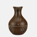 Ahşap Desenli 130 ml Aromaterapi Difüzör Sessiz ve USB Bağlantılı