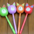 Ahşap Kedi Marakas Tekli Polos:29