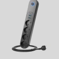 Akıllı Akım Dengelemeli 4’lü Çoklu Priz Type-C ve USB Çıkışlı