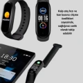 Akıllı Bileklik – Kalp Atış, Uyku ve Adım Takibi, IP67 Su Geçirmez