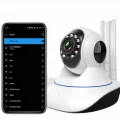Akıllı Gece Görüşlü Sensörlü Wifi Kamera Telefondan Takip Edilebilir
