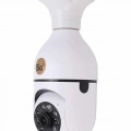 Akıllı Kamera Wifi Kamera Duylu Ampul Görünümlü 360 Derece Dönebilen Ev Kamerası
