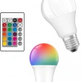Akıllı RGB Led Ampul Led Uzaktan Kumandalı Renk Değiştiren Ampul