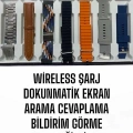 Akıllı Saat 7 Kordonlu Yeni Nesil Arama Cevaplayan Çok Fonksiyonlu