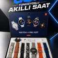 Akıllı Saat 7 Kordonlu Yeni Nesil Arama Cevaplayan Çok Fonksiyonlu