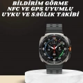 Akıllı Saat Amoled Ekran Bluetooth Bağlantılı Sağlık Takibi GPS Uyumlu