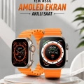 Akıllı Saat Android ve İOS Uyumlu 49 MM NFC Özelliği GPS Takibi