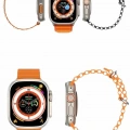 Akıllı Saat Android ve İOS Uyumlu 49 MM NFC Özelliği GPS Takibi