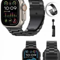 Akıllı Saat Arama Konuşma GPS ve NFC Özelliği 3 Kordonlu Amoled Ekran