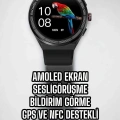Akıllı Saat Dokunmatik Ekran Sesli Görüşme ve Bildirim Görme Sağlık Takibi