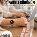 Akıllı Saat – Dokunmatik Ekran, Spor Modu ve Kalp Atış Sensörü Yeni Nesil
