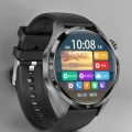 Akıllı Saat Metal Kordonlu GPS ve NFC Uyumlu Arama Cevaplayan