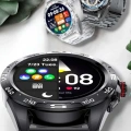 Akıllı Saat Sağlık ve Fitness Takibi Bluetooth Bağlantılı Dokunmatik Ekran