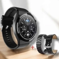 Akıllı Saat Sağlık ve Fitness Takibi Bluetooth Bağlantılı Dokunmatik Ekran