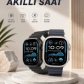 Akıllı Saat Sesli Görüşme Titreşimli GPS Bağlantısı Müzik Dinleme Sosyal Medya Bildirimleri