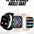 Akıllı Saat Uyku ve Sağlık Takibi Arama Cevaplama 44 MM Amoled Ekran