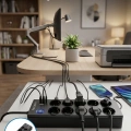 Akım Korumalı 10lu Çoklu Priz USB-A ve Type-C Şarj Çıkışlı