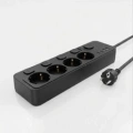 Akım Korumalı 4’lü Priz 2xusb 2xtype-c Çıkış Yüksek Gerilim Koruma Priz Çoğaltıcı