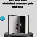 Anahtarlı Gizli Kitap Kasa – Metal İç Yapı, Kamuflajlı Sözlük Tasarım