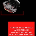 ANC Özellikli Bluetooth Kulaklık ve Amoled Ekran Akıllı Saat Uyku ve Sağlık Takibi Nabız Ölçer