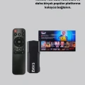 Android TV Stick 4K Ultra HD Görüntü Destekli