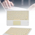 Android Ve İos Uyumlu Bluetooth Klavye Touchpad Slim Kablosuz Wifi Q Klavye