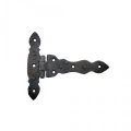 Antika Tarz Dekoratif Pirinç Kuyruklu Düğmeli Menteşe No2 - 138x167 Mm, Oksit