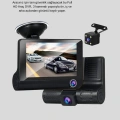 Araç DVR Kamerası 3’lü 170° Geniş Açılı Full HD ve Park Destekli