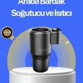 Araç İçi Isıtıcı Soğutucu Bardaklık 60°C Isıtma -4°C Soğutma