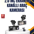 Araç İçi Kamera Seti | 170° Geniş Açı, Hareket Algılama ve Park Koruma
