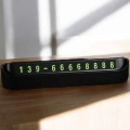 Araç İçi Numaratör Numaralık Torpido Üstü Açılır Kapanır Telefon Numarası Bırakma