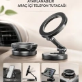 Araç İçi Telefon Tutacağı Manyetik Tasarım Ayarlanabilir