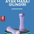 Ayak Masaj Rulosu Akupresur Silindir Kas Gevşetici Taşınabilir