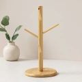Bambu Ahşap Bardak ve Fincan Askısı 35x60 cm