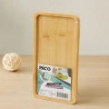 Bambu Ahşap Dikdörtgen Mini Tepsi 12 x 23.4 x 0.8 cm